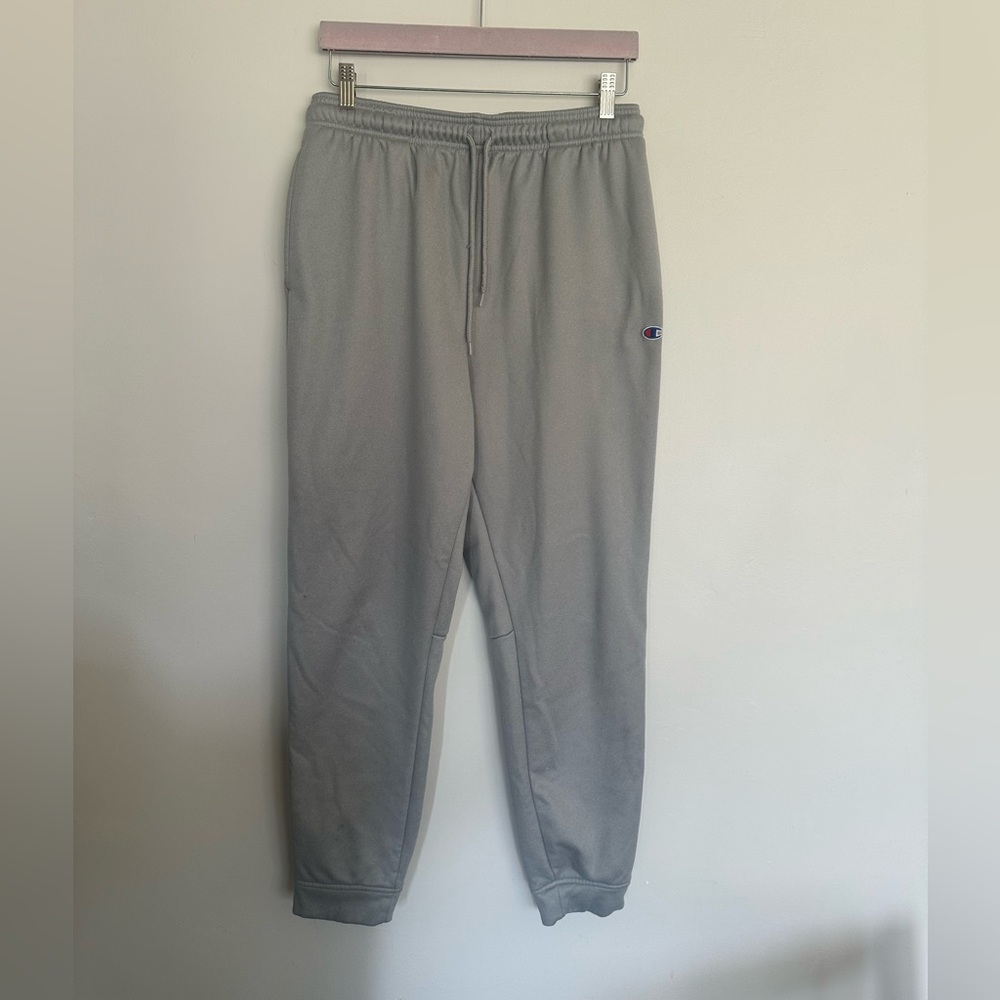 Champion Men’s Gray Fleece Joggers Pants Size Large